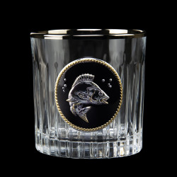 Набір "GOLDFISH" 6 келихів, сріблення, позолота