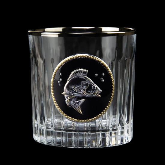 Набір "GOLDFISH" 6 келихів, сріблення, позолота