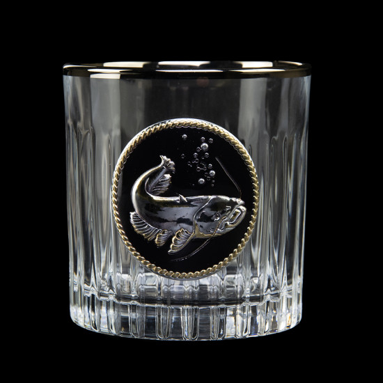 Набір "GOLDFISH" 6 келихів, сріблення, позолота