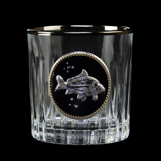 Набір "GOLDFISH" 6 келихів, сріблення, позолота