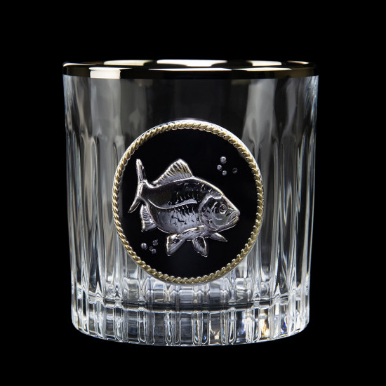 Набір "GOLDFISH" 6 келихів, сріблення, позолота