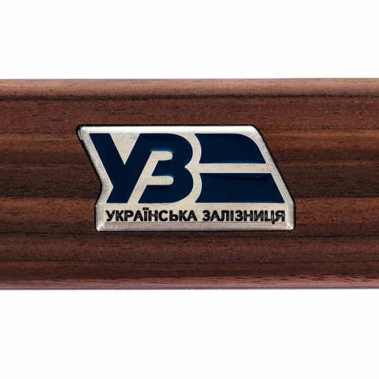 Подарунковий набір "Ручка Tenso у футлярі з емблемою "Укрзалізниці" 