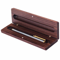 Подарунковий набір "Ручка Tenso у футлярі з емблемою "Укрзалізниці" 