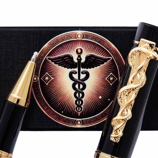  Подарунковий набір  для медпрацівників з ручкою Tenso "Крила здоров'я"