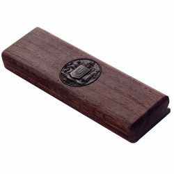 Подарунок "Державний символ" (ручка TENSO з ювелірною мініатюрою, футляр з металевим гербом)