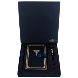 Подарунковий набір  для медпрацівників з ручкою Tenso і щоденником "Крила здоров'я"