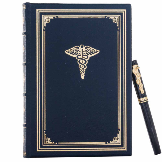 Подарунковий набір  для медпрацівників з ручкою Tenso і щоденником "Крила здоров'я"