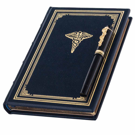 Подарунковий набір  для медпрацівників з ручкою Tenso і щоденником "Крила здоров'я"