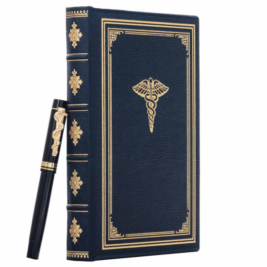 Подарунковий набір  для медпрацівників з ручкою Tenso і щоденником "Крила здоров'я"