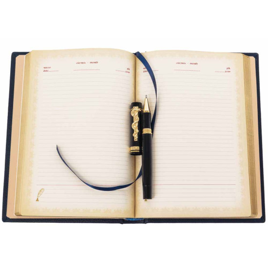 Подарунковий набір  для медпрацівників з ручкою Tenso і щоденником "Крила здоров'я"