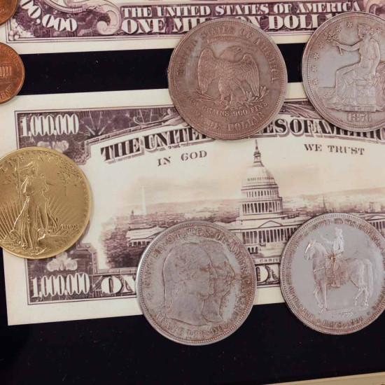 Подарункова композиція "Мільйон доларів: Символи американської історії та достатку"