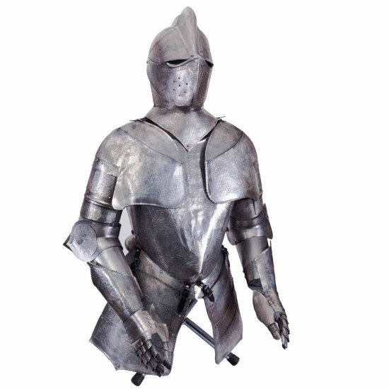 Декоративний лицарський обладунок максиміліанівського типу 