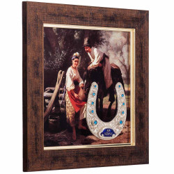 Подарункова композиція "На удачу: символ щастя на фоні ідилії кохання"