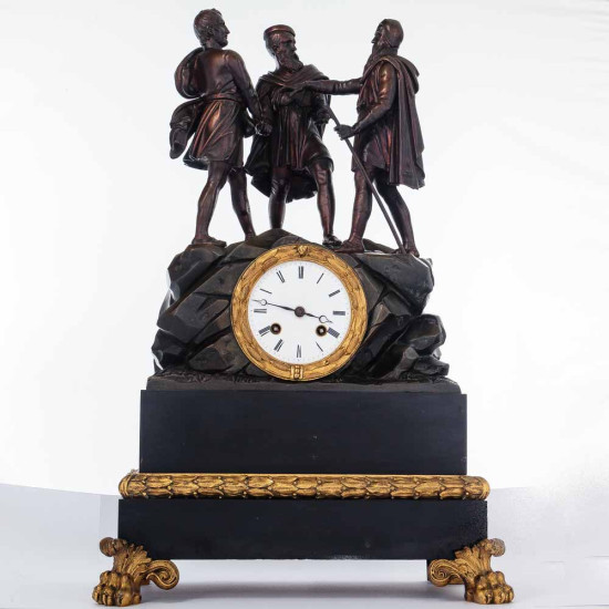 Камінний годинник  "Гарібальді"