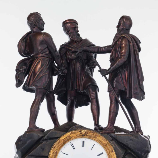 Камінний годинник  "Гарібальді"