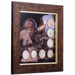 Композиція "Шлях дослідника в монетах: Симфонія відкриттів"