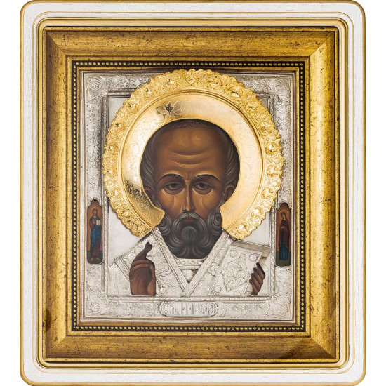 Триптих (метал, сріблення, позолота)