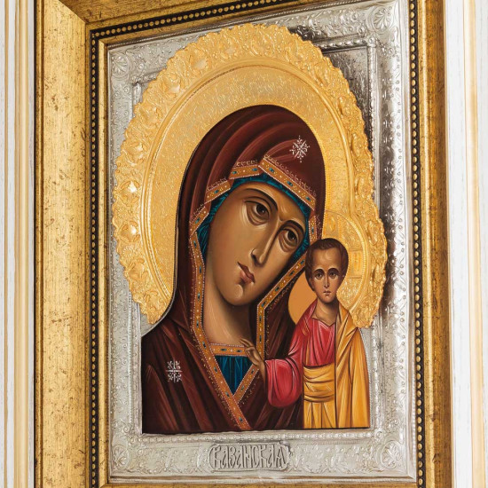 Триптих (метал, сріблення, позолота)