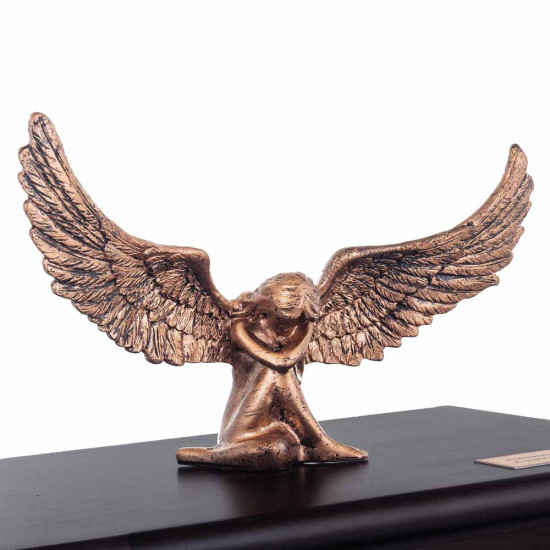 Подарунковий набір "Збірка поезій Ліни Костенко у дерев'яному футлярі з птахом"