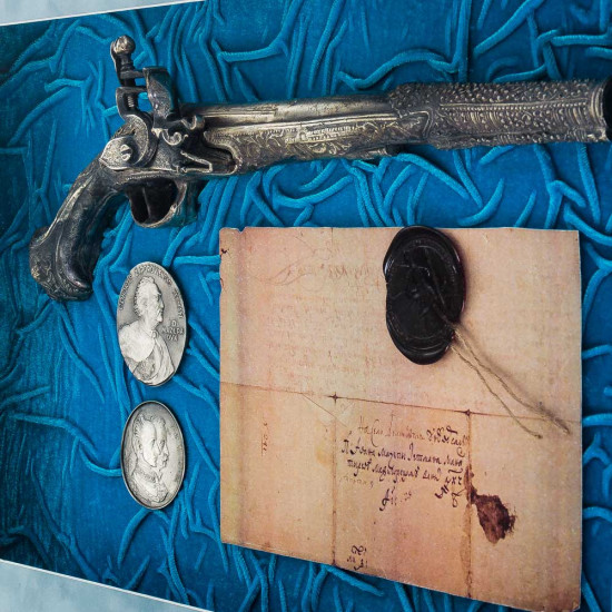 Історична композиція на тему гетьмана Мазепи