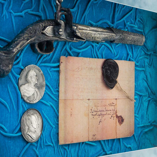 Історична композиція на тему гетьмана Мазепи