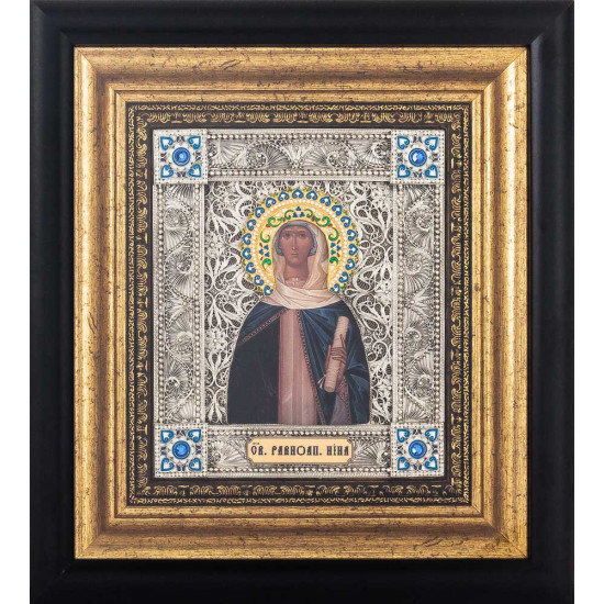 Ікона "Свята равноапостольна  Ніна"