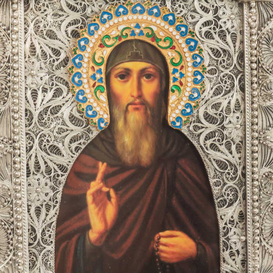 Ікона "Преподобний Віталій"