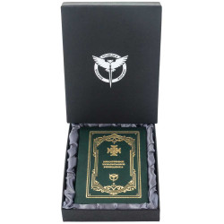 Подарункове видання "Молитовник українського розвідника" у шкіряному футлярі