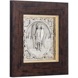 Металеве посріблене панно «Архистратиг Михаїл — покровитель Києва»