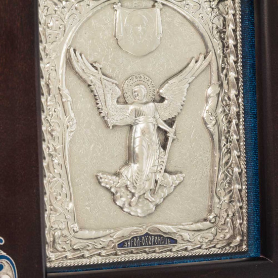 Ключниця «Янгол-Охоронець» (сріблення, емалі)