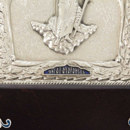 Ключниця «Янгол-Охоронець» (сріблення, емалі)