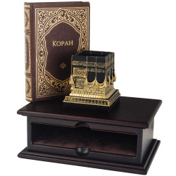 Подарунковий набіру "Коран у футлярі «Святиня Мекки»