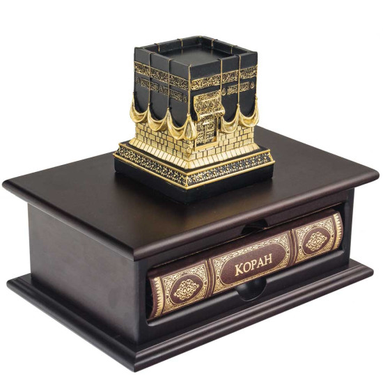 Подарунковий набіру "Коран у футлярі «Святиня Мекки»