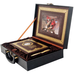 Подарунковий набір «Чоловіча мудрість. Спадщина Наполеона» (подарункове видання книги з ручкою Tenso)