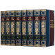 Подарункове видання зібрання творів Жуля Верна у 8 томах з металевими посрібленими репліками монет