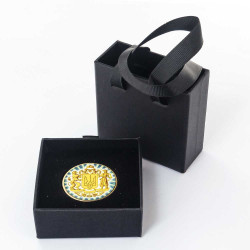 Пам'ятний жетон "Богдан Хмельницький" у подарунковому футлярі