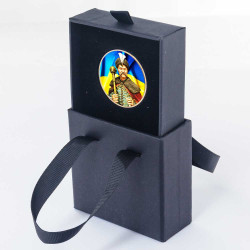 Пам'ятний жетон "Богдан Хмельницький" у подарунковому футлярі