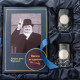 Подарунковий набір для віскі «Вінстон Черчілль» (2 келихи, книга, каміння для охолодження віскі)