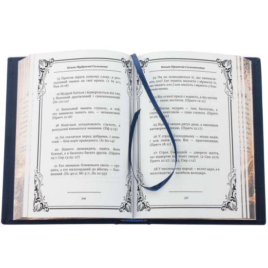 Подарункове видання "Книга мудрості Соломона" з художнім розписом металом