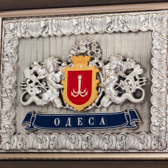 Сувенір "Герб Одеси з тритонами"