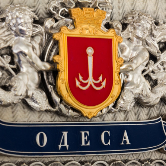 Сувенір "Герб Одеси з тритонами"