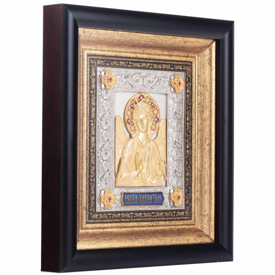 Ікона "Ангел Хранитель" з позолотою