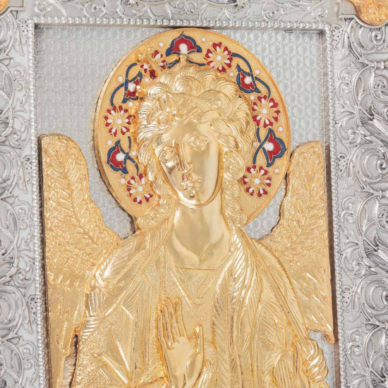 Ікона "Ангел Хранитель" з позолотою