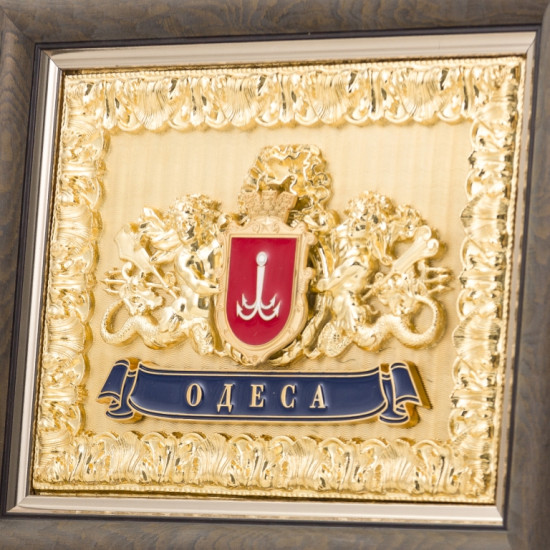 Сувенір "Герб Одеси з тритонами"