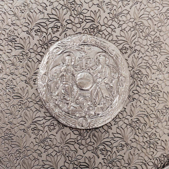 Біблія з металевим декором