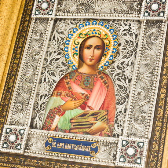 Ікона "Святий великомученик і цілитель Пантелеймон"