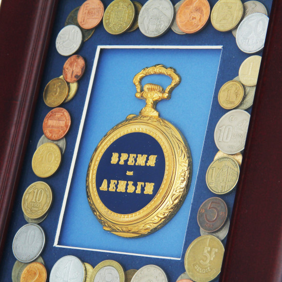 Колаж "Час-гроші"