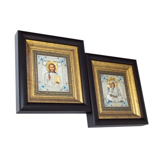 Ікона "Спаситель і Богородиця" Вінчальна пара