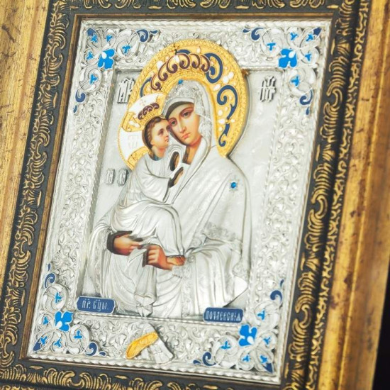 Ікона "Спаситель і Богородиця" Вінчальна пара