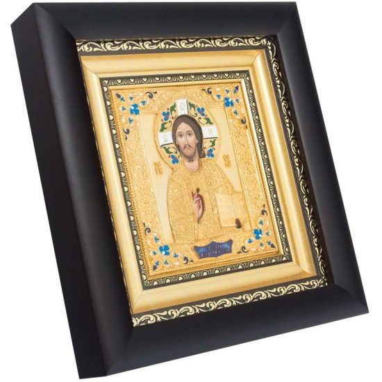 Ікона "Господь Вседержитель" з камінням